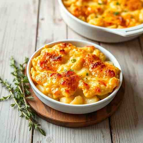 Pumpkin & Cheddar Scalloped Potatoes